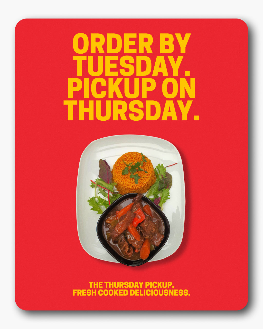 Mamma Stella's Beef n Bell Pepper Stew + Rice of the day
